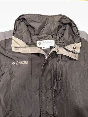 Columbia Double Whammy Men's Jacket, No Lining And Hood Gray