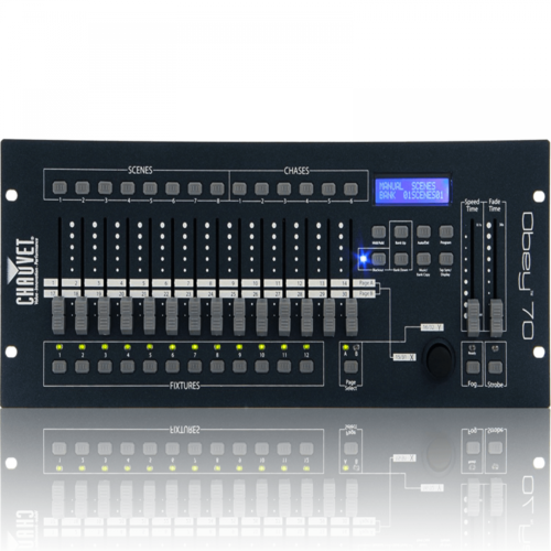 Chauvet DJ Obey 70 DMX Controller Desk 384 channels Lighting Light Control Stage - Picture 1 of 7