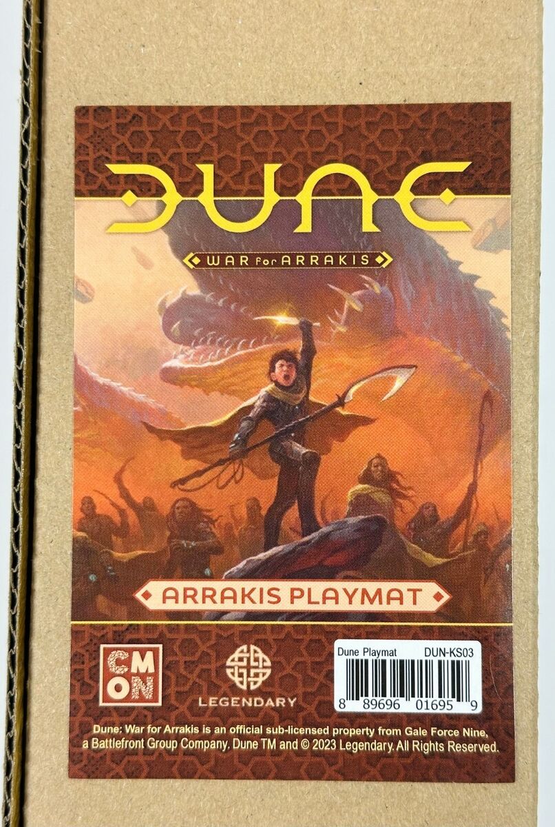 Dune War for Arrakis Board Game Neoprene Playmat Kickstarter Dune War for Arrakis Board Game Neoprene Playmat Kickstarter