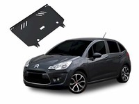 Unterfahrschutz Motor + Getriebeschutz Aus Stahl FüR Citroen C3 2010-2014