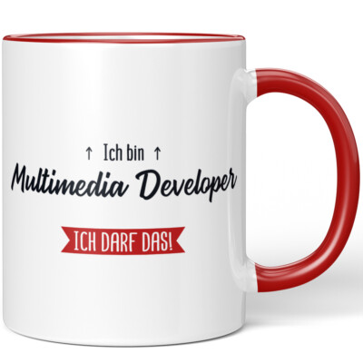Ich bin Multimedia Developer. Ich darf das! 10005635647