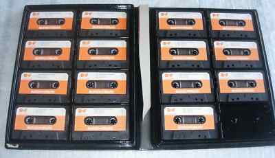 VINTAGE 17 UNPLAYED CASSETTES AUDIO FORUM BASIC HAUSA LANGUAGE 30 LESSONS