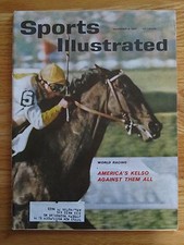 KELSO Sports Illustrated Nov 6 1961 WORLD HORSE RACING Eddie Arcaro JOCKEY