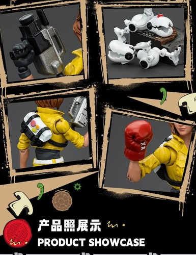 JOYTOY 1/18 TMNT SPLINTER APRIL ONEIL New instock - Picture 18 of 27
