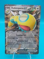 Dudunsparce ex 121/159 Sv09: Journey Together Pokémon TCG Holo Near Mint/Mint