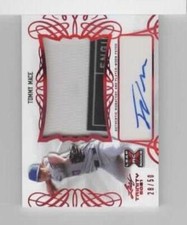 2021 Leaf Trinity Autograph Patch Red Tommy Mace XRC RC Rookie AUTO /50 Guardian