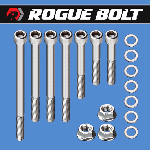FORD 5.0L EFI 8693 WATER PUMP BOLTS STAINLESS KIT SMALL BLOCK SBF 302
