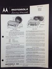 Motorola 1960 Buick Pontiac Auto Radio Service Manual Model Bka60x Pca60x Motorola 1960 Buick Pontiac Auto Radio Service Manual Model Bka60x Pca60x