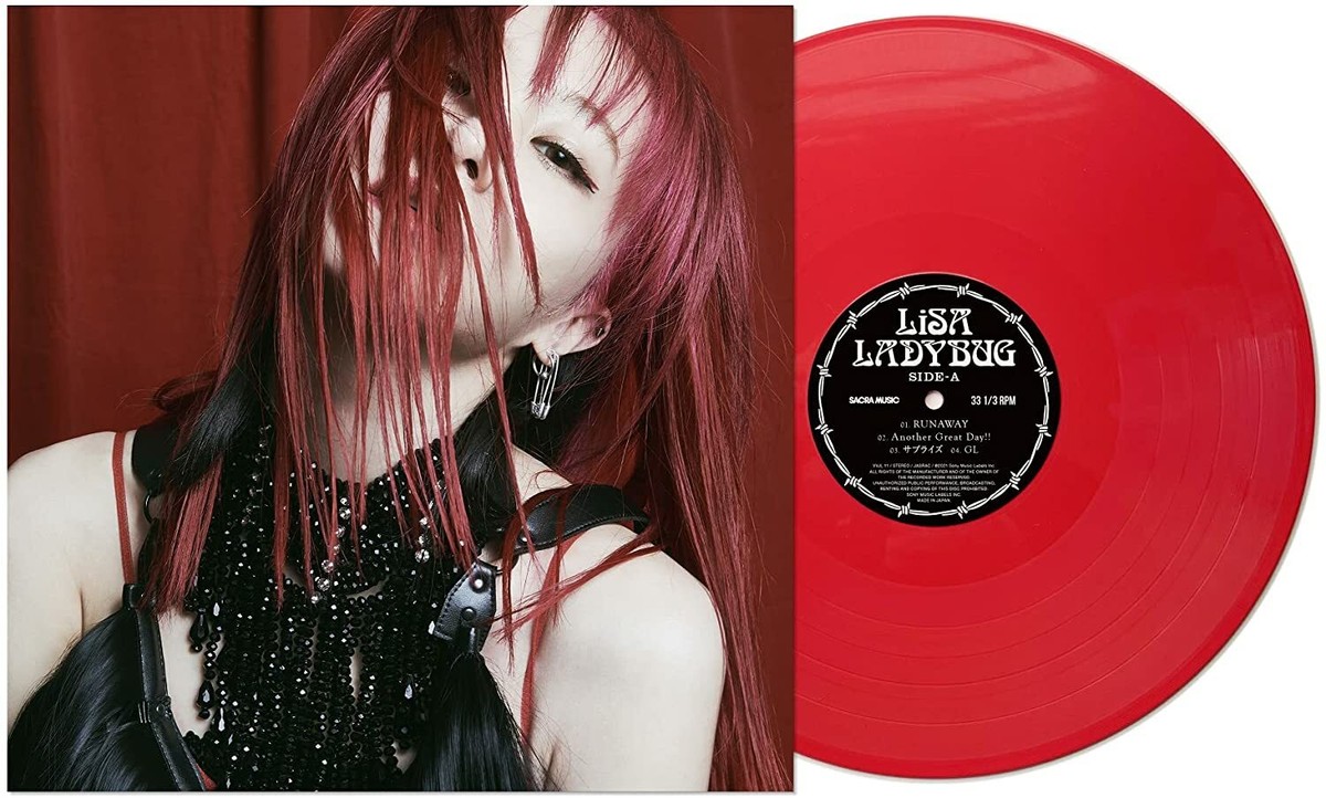 Lisa Ladybug Red Vinyl Record Lp 10Th Anniversary Limited Edition