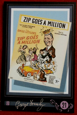 George Formby - Karte #21 - Zip Goes A Million - Prism Leisure 1993