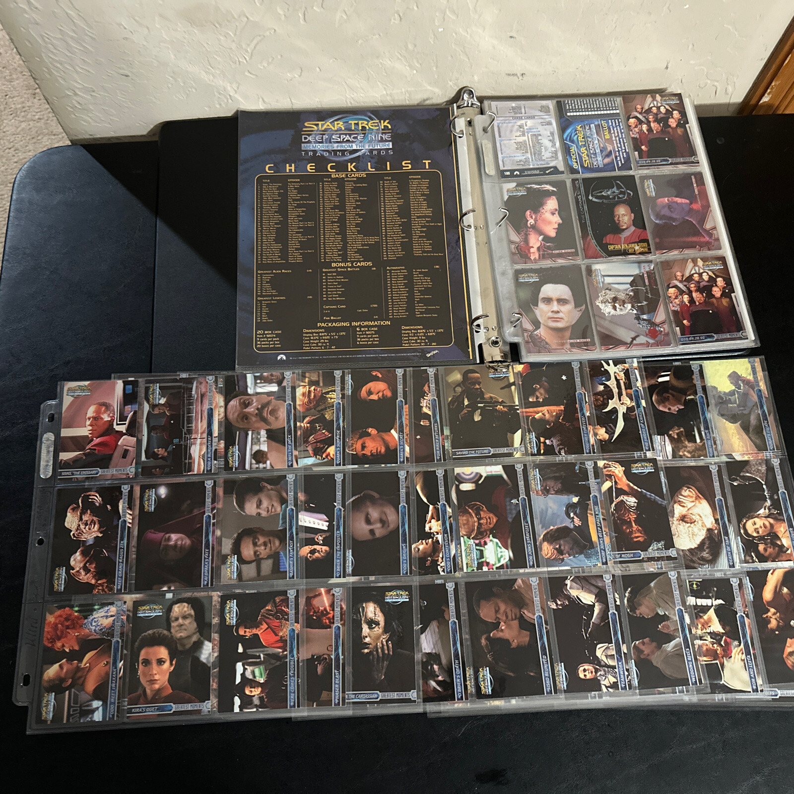 1999 Star Trek Deep Space Nine Memories from the Future DS9 Complete Master Set - Picture 3 of 24