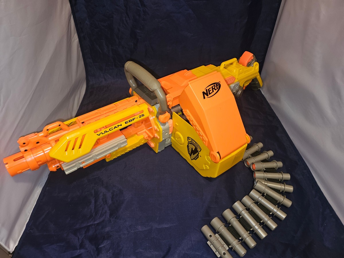Nerf 25264 N-Strike Vulcan EBF-25 Dart Blaster strike lmg belt