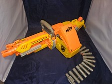 Nerf 25264 N-Strike Vulcan EBF-25 Dart Blaster strike lmg belt chain