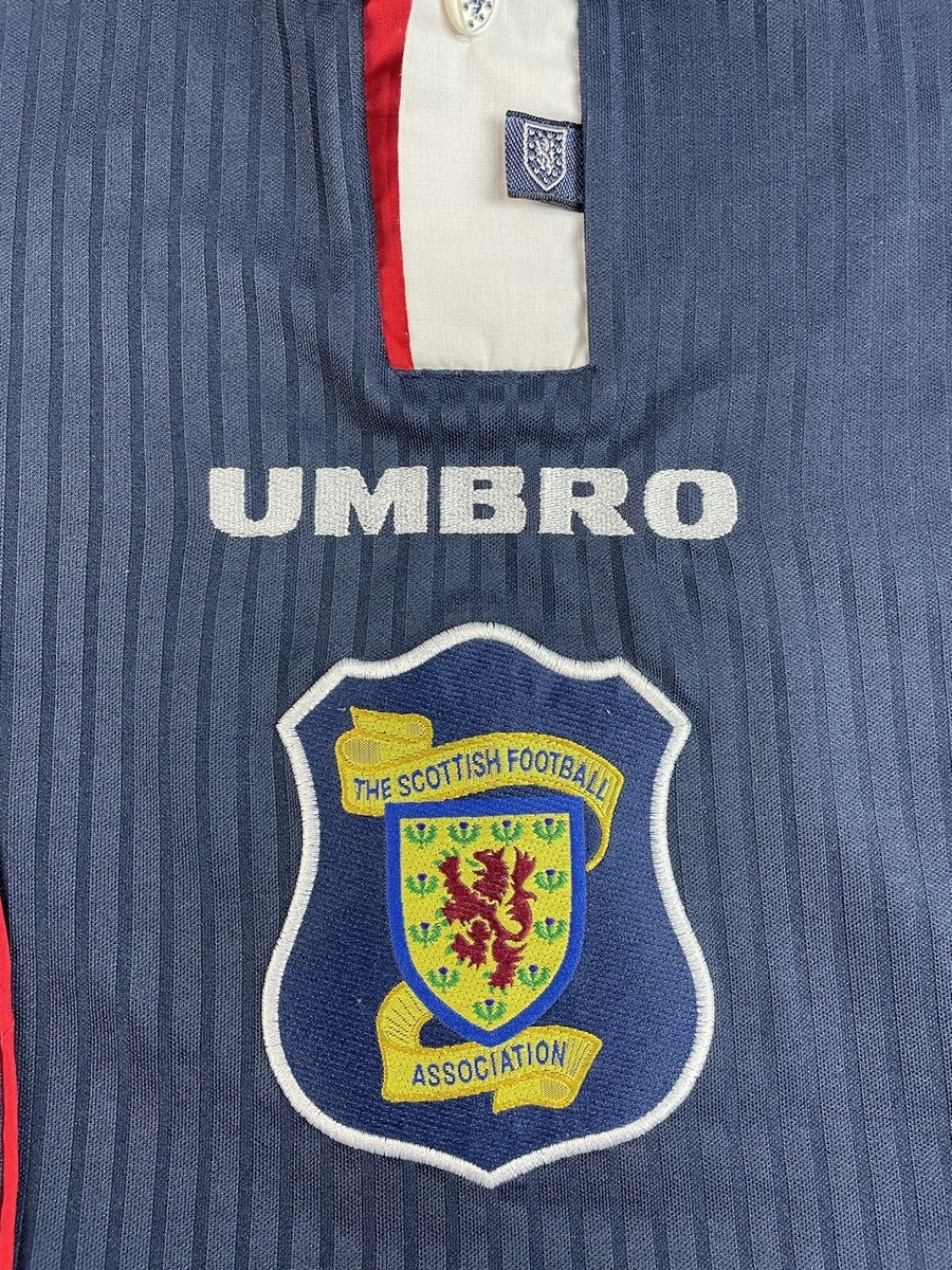 SCOTLAND 1996/1998 HOME FOOTBALL SHIRT UMBRO SOCCER JERSEY SCOTLAND 1996/1998 HOME FOOTBALL SHIRT UMBRO SOCCER JERSEY