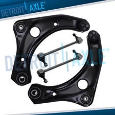 Front Lower Control Arms w/Ball Joints Sway Bars Kit for Nissan Versa Note Micra