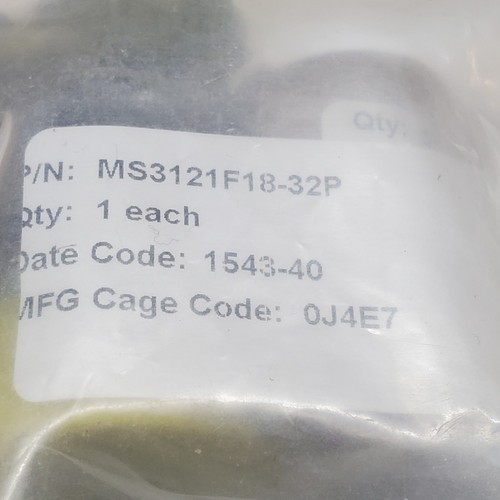 MS3121F18-32P Connector - Picture 2 of 3