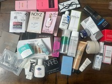 Luxury Beauty Sample Lot Shiseido NARS Armani YSL Valentino Skincare Makeup