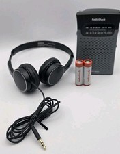 Vintage Radio Shack AM/FM Pocket Radio 1200586 With Headphones