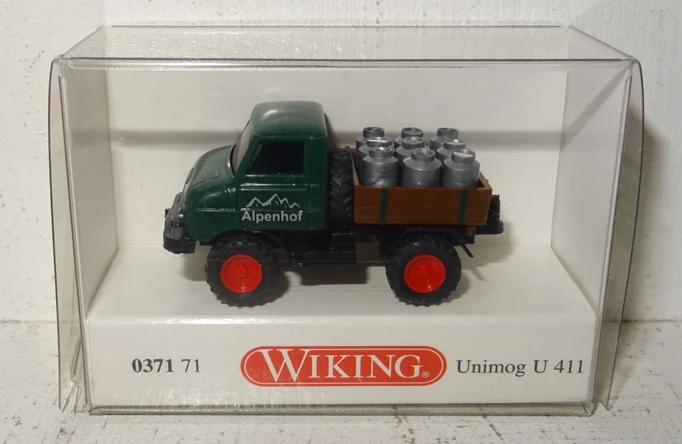 Wiking MB Unimog U 411 Alpenhof Rieder Messe 2013 0371 71 1:87 OVP (BS67) - Bild 2 von 4