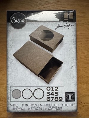 TIM HOLTZ - Sizzix - BIGZ - ''MATCHBOX'' - 665539 - RAR! - OVP!