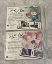 Creative Memories Scrapbook Snap Packs Stickers Die Cuts Lot Of 2--Incomplete