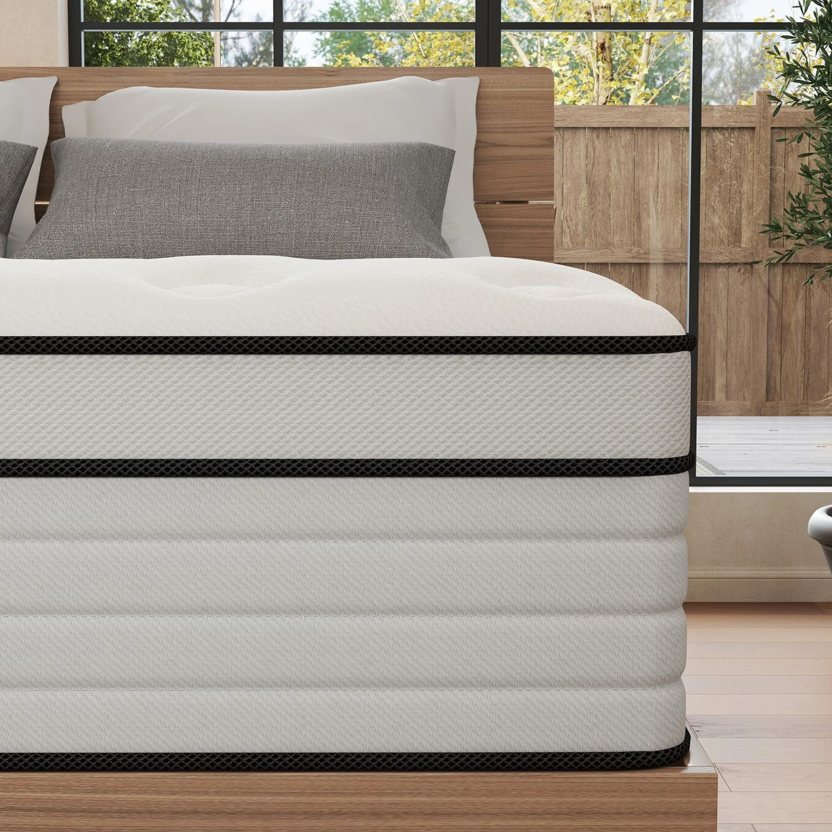 12/14 Inch Gel Memory Foam Pocket Spring Mattress Twin Full Queen King In A Box
Opens in a new windo
