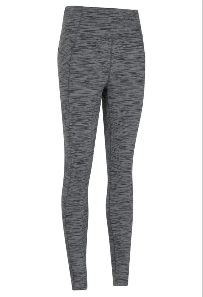 Mountain Warehouse Womens Breathe and Balance High Waisted Sport Leggings UK 8 - Image 2 of 4