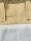 Lot of 5 NAUTICA Button Tab Valance Curtain Khaki Navy Stripe 41”x 17” — photo 4