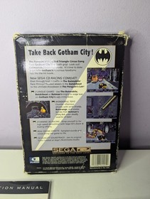 SEGA Mega CD Batman Returns NTSC USA Used Import Good Condition CIB