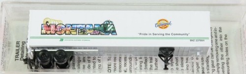 Remolque furgoneta Micro-Trains 45100150 escala N BN Intermodal Montana 45"" # 237884 | Zustand: New