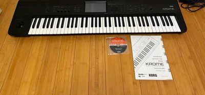 KORG KROME73 Workstation Tastatur mit Adapter Handbuch Hülle aus Japan