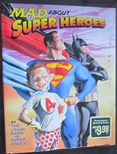 MAD ABOUT SUPER HEROES By Mad Books & E C Publications - Hardcover **Mint**
