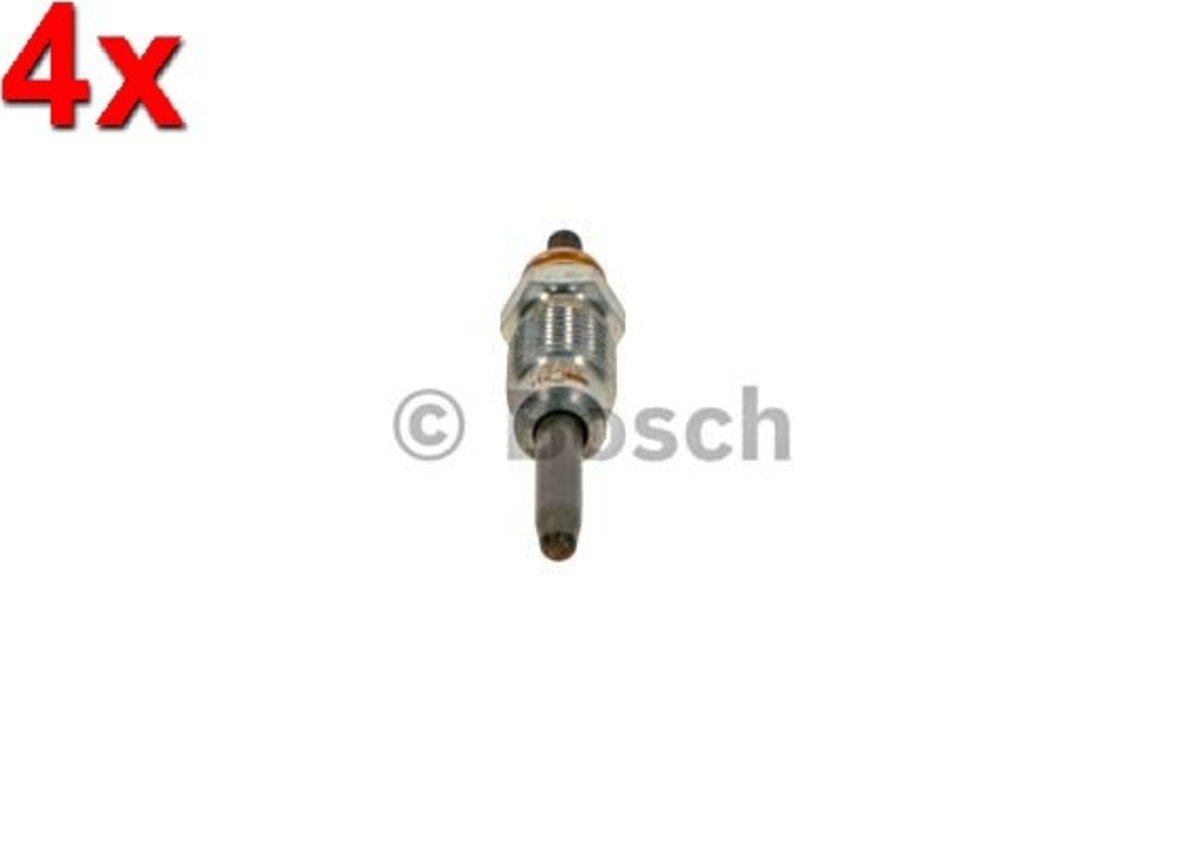 BOSCH 4x Glow Plugs For RENAULT Clio I Express Megane Rapid 91-03 0250202024