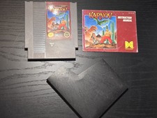 Karnov (Nintendo Entertainment System, 1988) NES AUTHENTIC w/ Manual