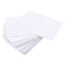 Blank Waterproof Eyelet Hole Plastic Shipping Tags, for Product Identificatio...