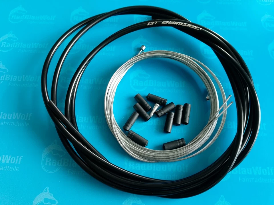 Schaltzug Set Jagwire Lex vorne u. hinten Außenhüllen Züge