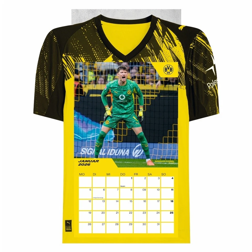 BVB Trikotkalender 2026 - Bild 2 von 4