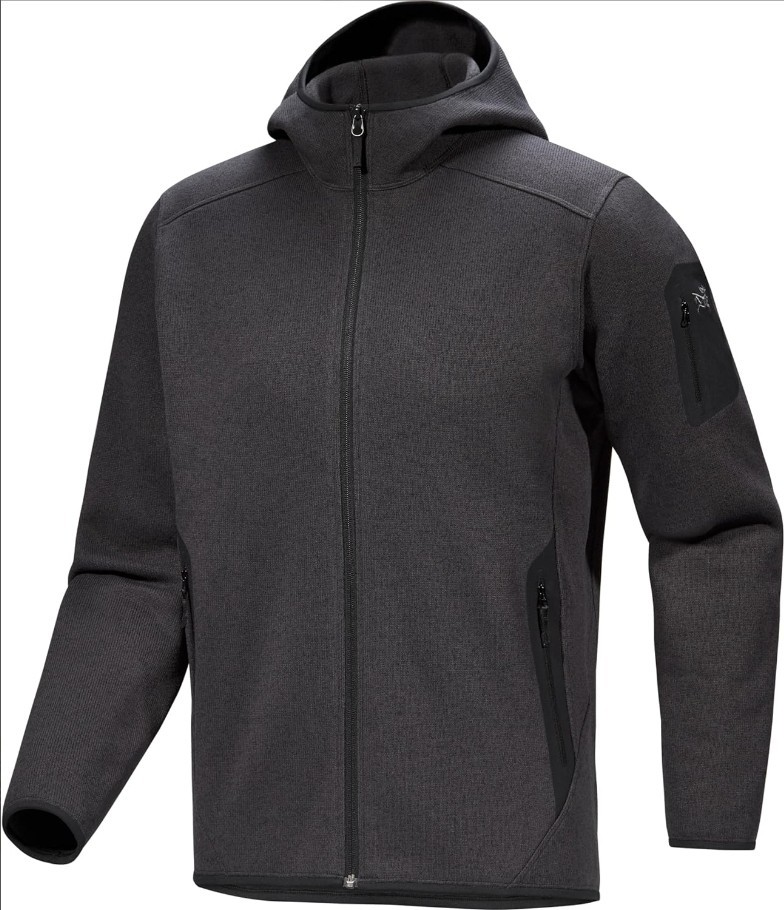 ARC'TERYX CARDIGAN UOMO COVERT HOODY TAGLIA: XLARGE Whiskey Jack Heather Grigio