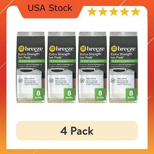  4 pack Purina Tidy Cats Breeze Multi-Cat Extra Strength Ion Cat Litter Box Pads