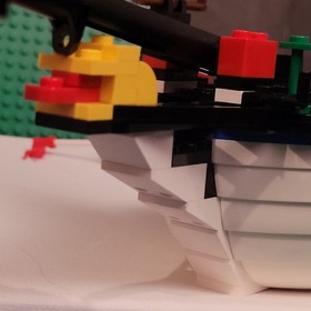 LEGO Armada Flagship 6280 Bow Hull Stern (240 Pieces Total) (1996) Legos VTG 