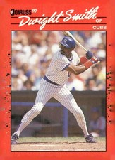 1990 Donruss #393c Dwight Smith