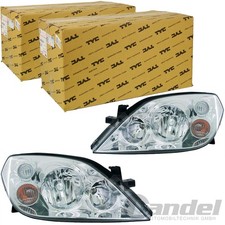 2x TYC H7/H7 SCHEINWERFER LINKS+RECHTS für NISSAN PRIMERA P12 WP12 02-08 MIT LWR