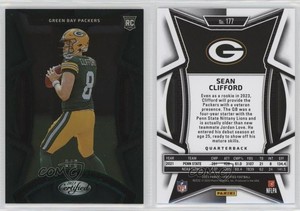 2023 Certified Rookies FOTL FOTL Mirror Green /5 Sean Clifford #177 Rookie RC
