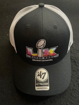 2026 NFL Super Bowl 60 San Francisco Bay Area '47 Trucker Adjustable Cap Black