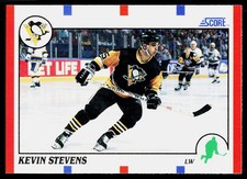 1990-91 Score - Kevin Stevens #53 (RC)