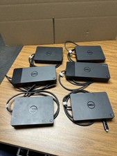 Lot of 6 Dell USB-C Docking Stations WD15 WD19