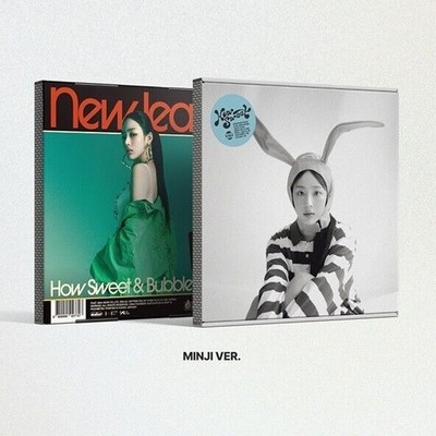 NewJeans Double Single Album How Sweet Standard MINJI CD + Buch + Ticket +...