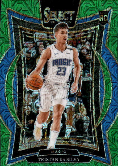 2024-25 Panini Select Tristan da Silva #83 Green Mojo Prizm Orlando Magic 26K