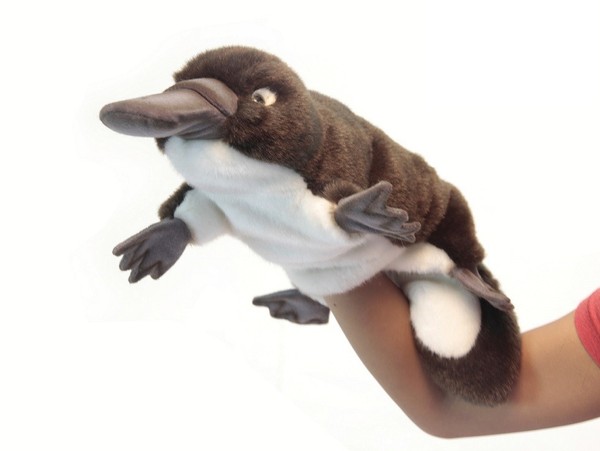 Hansa Toy 6231 Schnabeltier 49 Cm Handpuppe Kuscheltier Stofftier PlüSchtier-image