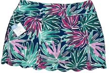 Sigrid Olsen Skort Skirt XS S M L XL Pink Green Pocket Golf Tennis Pickleball A1